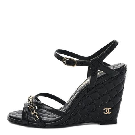 chanel quilted sandals 2021
